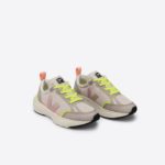 VEJA | CANARY ELASTIC LACES ALVEOMESH NATURAL BABE