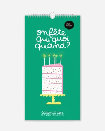Minus | CALENDRIER D'ANNIVERSAIRES Version LOLO