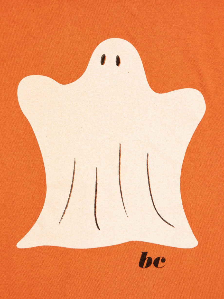 BOBO CHOSES | Funny Ghost T-shirt orange