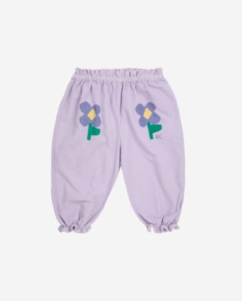 BOBO CHOSES BABY | Baby Pansy Flowers woven paperbag pants