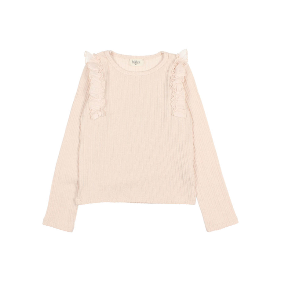 BUHO BARCELONA |  GIRLY T-SHIRT CREAM PINK