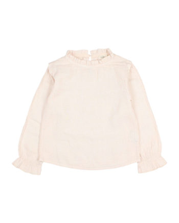 BUHO BARCELONA | LUREX BLOUSE CREAM PINK