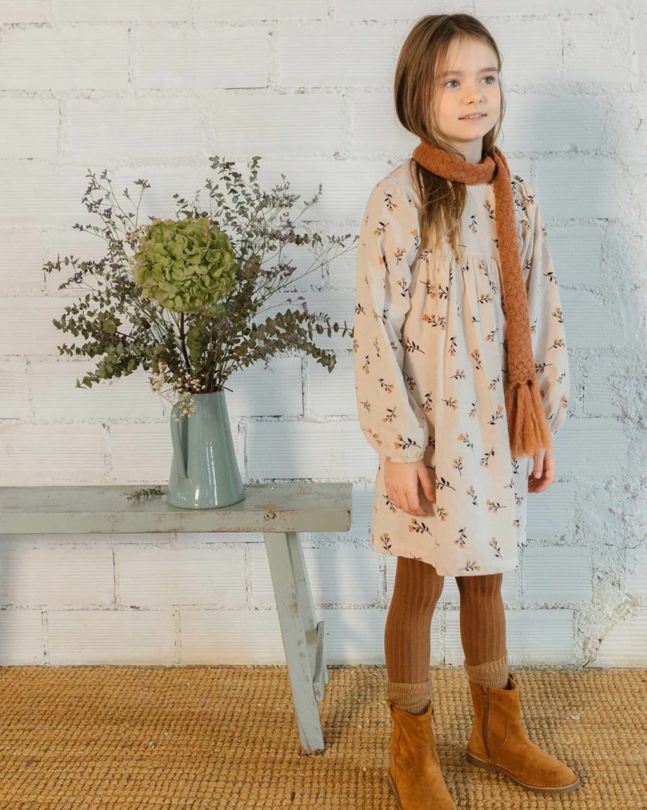 BUHO BARCELONA |  FOLK DRESS SAND