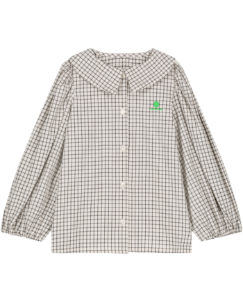WE ARE KIDS | BLOUSE VIOLET WHITE AND BLACK CHECKS