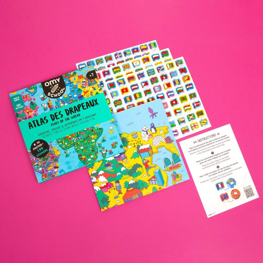 OMY - Atlas des drapeaux - OMY school