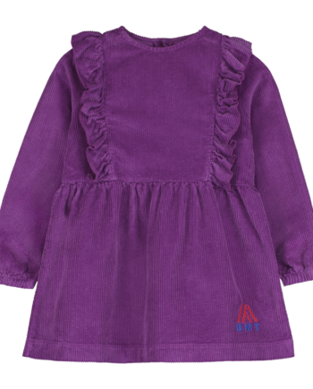 BONMOT | Short corduroy ruffle dress