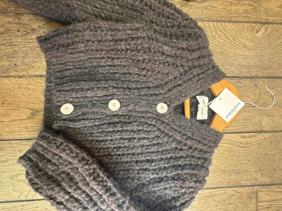 PEQUENO TOCON | CARDIGAN RAP anthracite 2040
