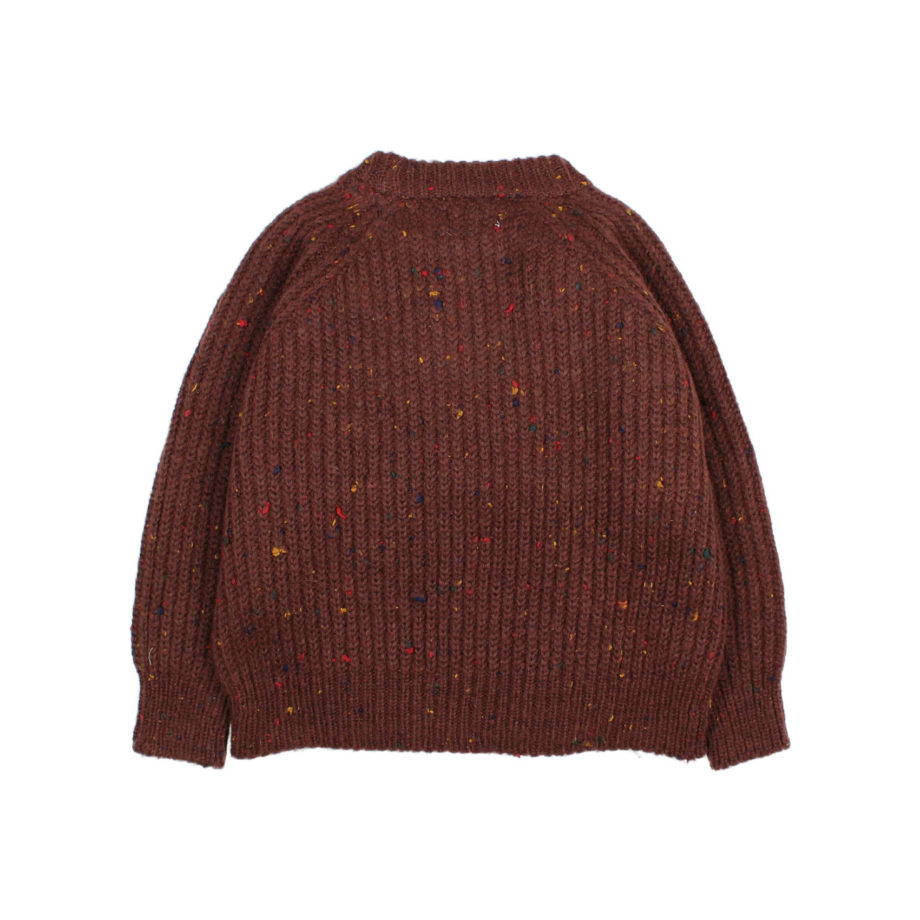 BUHO BARCELONA |  BOTONATO JUMPER BROWNIE