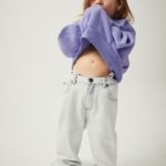 AMERICAN VINTAGE | Jean droit enfant Joybird WINTER BLEACHED