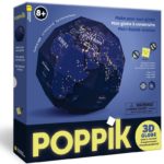 POPPIK | Globe à construire PHOSPHORESCENT LA TERRE LA NUIT (8-14 ans)