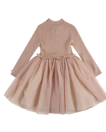 DONSJE | Lotus Dress LIGHT CORAL