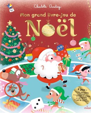 MILAN | Mon grand livre-jeu de Noël 3+