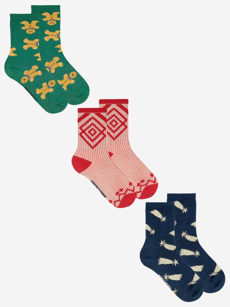 BOBO CHOSES | Fun long socks pack x 3