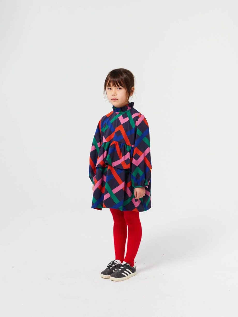 BOBO CHOSES | Multicolor Garland woven dress