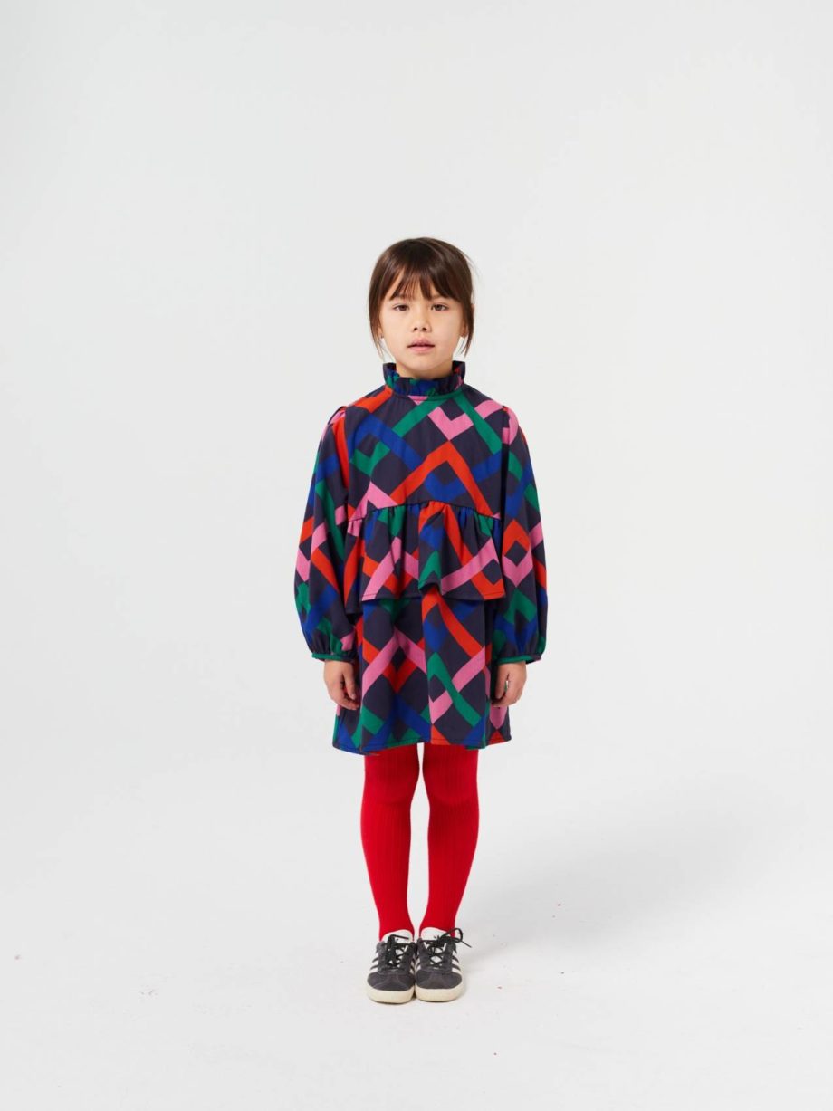 BOBO CHOSES | Multicolor Garland woven dress