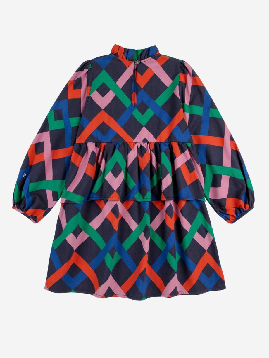 BOBO CHOSES | Multicolor Garland woven dress