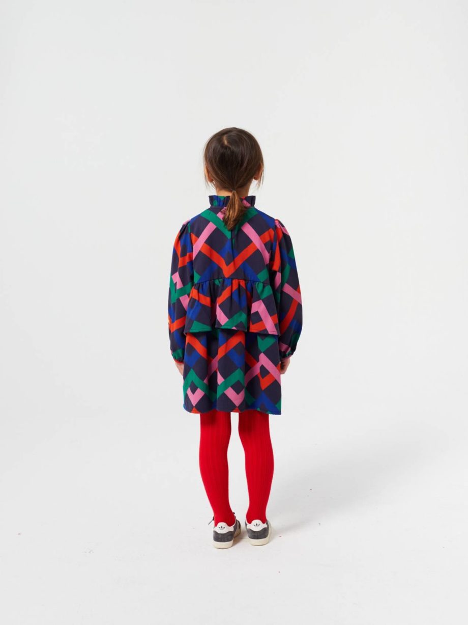 BOBO CHOSES | Multicolor Garland woven dress