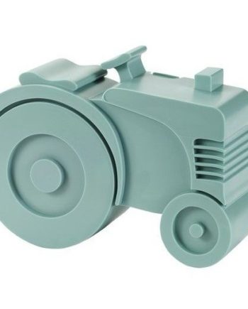 BLAFRE Lunch Box 2 compartiments - tracteur - vert bleu