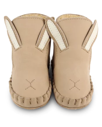 DONSJE | Kapi Classic Booties | Bunny | Taupe Nubuck