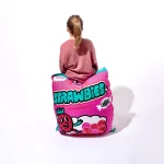 OMY | AIR COLLECTION Strawbies - Coussin géant gonflable