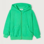 AMERICAN VINTAGE | Sweat enfant Bobypark vert fluo