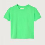 AMERICAN VINTAGE | T-shirt enfant Gamipy vert fluo
