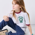 AMERICAN VINTAGE | T-shirt enfant Gamipy POLAIRE CHINE