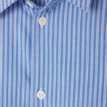 AMERICAN VINTAGE | Chemise enfant Zatybay RAYURES AQUA