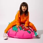 OMY | AIR COLLECTION Strawbies - Coussin géant gonflable
