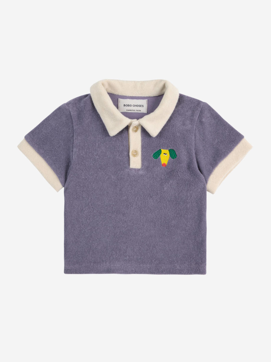 BOBO CHOSES BABY | Happy Dog terry cloth polo