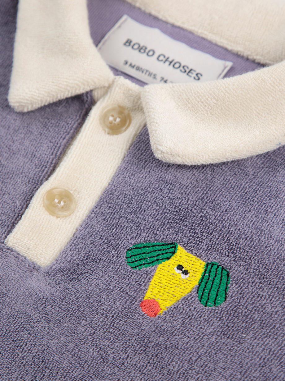 BOBO CHOSES BABY | Happy Dog terry cloth polo