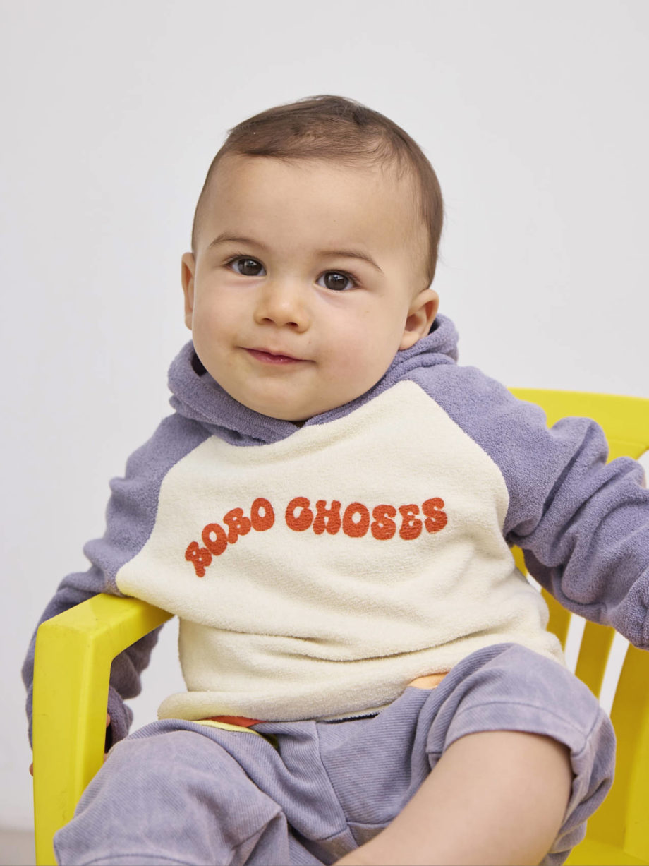 BOBO CHOSES BABY | Wavy Bobo Choses terry cloth hoodie