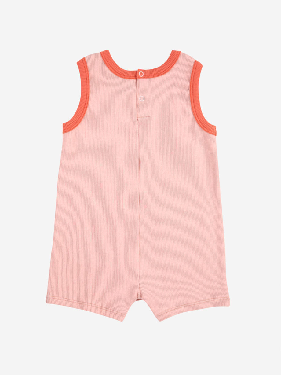 BOBO CHOSES BABY | Smiling pink playsuit