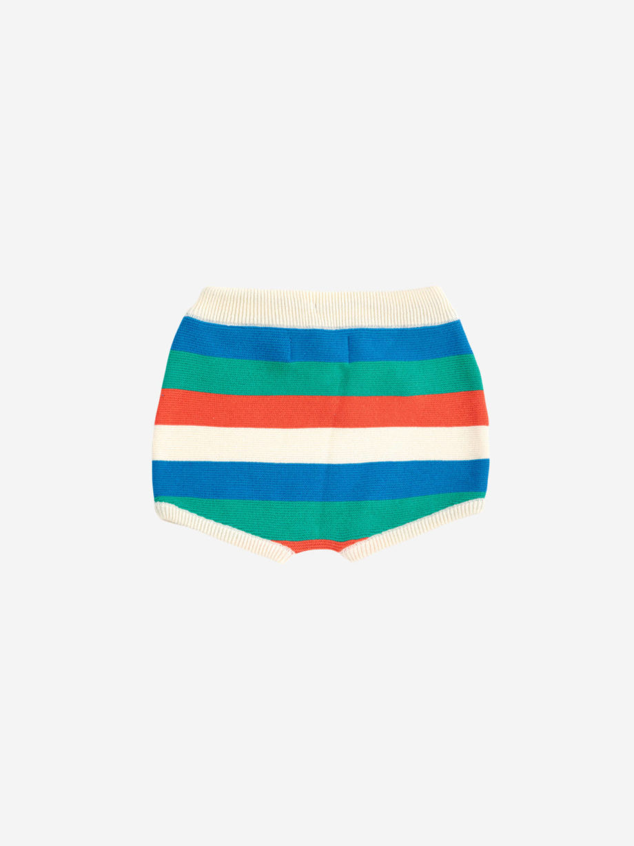 BOBO CHOSES BABY | Striped knitted shorts