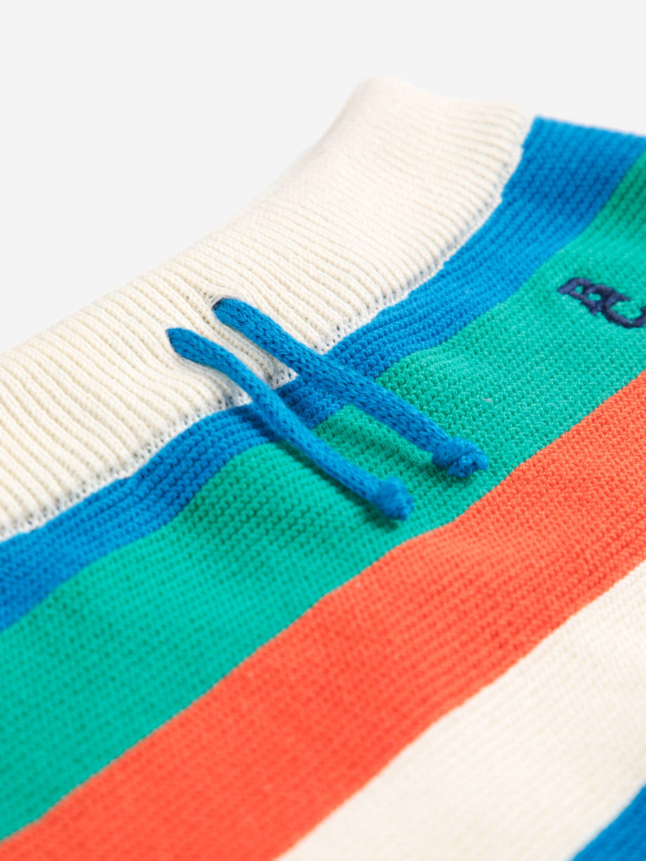 BOBO CHOSES BABY | Striped knitted shorts