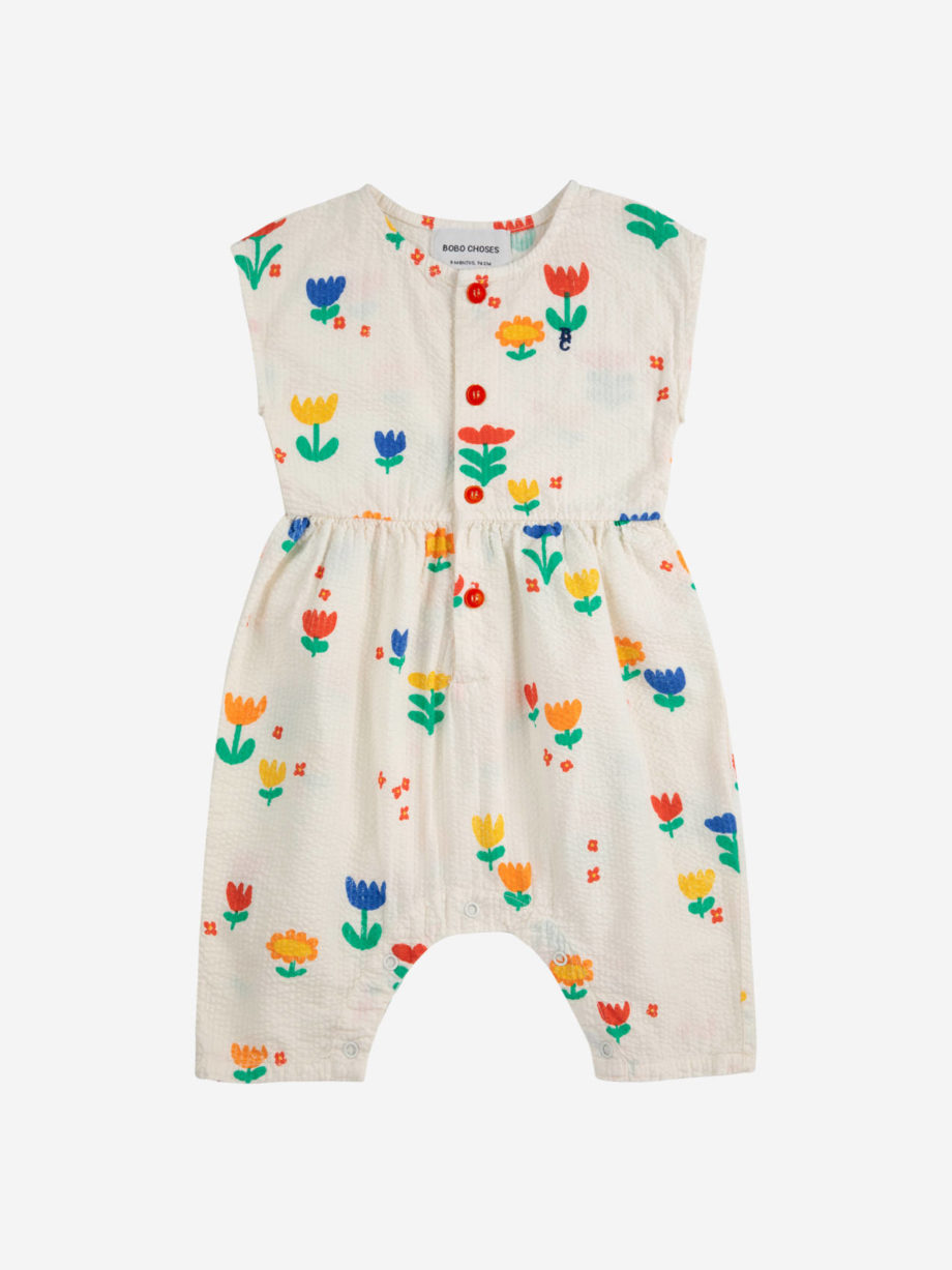 BOBO CHOSES BABY | Garden Party all over woven overall