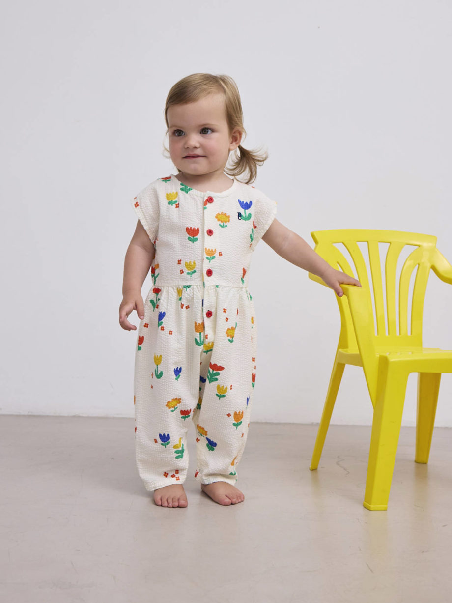 BOBO CHOSES BABY | Garden Party all over woven overall