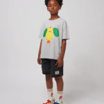 BOBO CHOSES | Happy Dog T-shirt HEATHER GREY