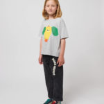 BOBO CHOSES | Happy Dog T-shirt HEATHER GREY