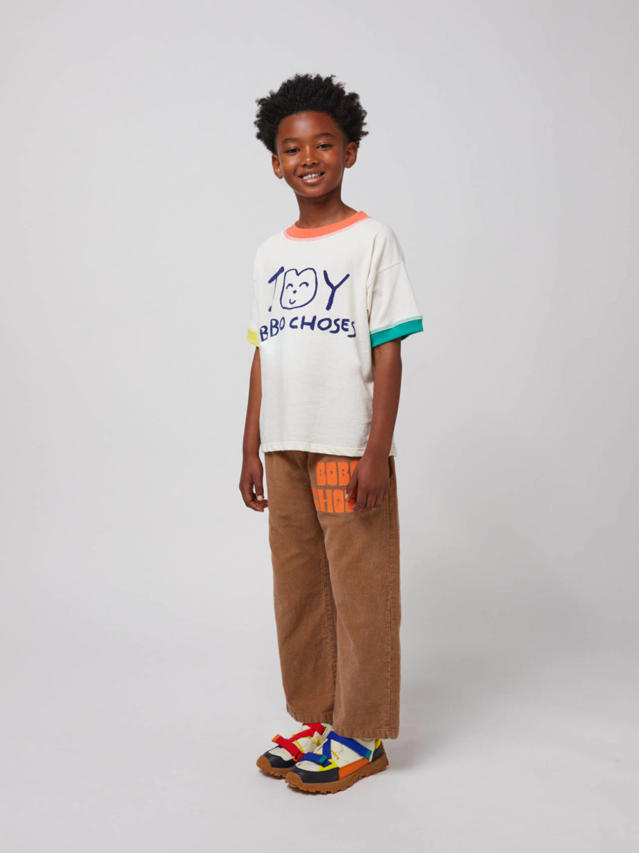 BOBO CHOSES | Smiling T-shirt OFFWHITE
