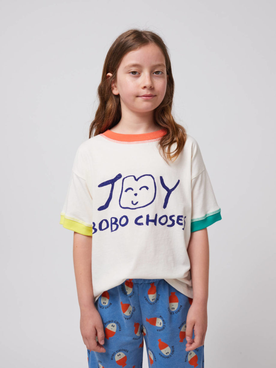 BOBO CHOSES | Smiling T-shirt OFFWHITE