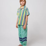 BOBO CHOSES | Multicolor Stripes terry cloth shirt OFFWHITE
