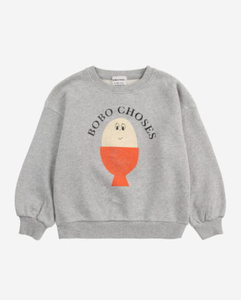 BOBO CHOSES | Morning Egg sweatshirt GREY