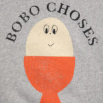 BOBO CHOSES | Morning Egg sweatshirt GREY