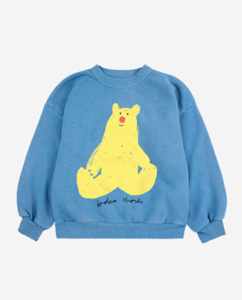 BOBO CHOSES | Hug Me Bear sweatshirt LIGHT BLUE