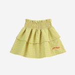 BOBO CHOSES | Vichy ruffle skirt MULTICOLOR