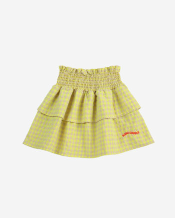 BOBO CHOSES | Vichy ruffle skirt MULTICOLOR