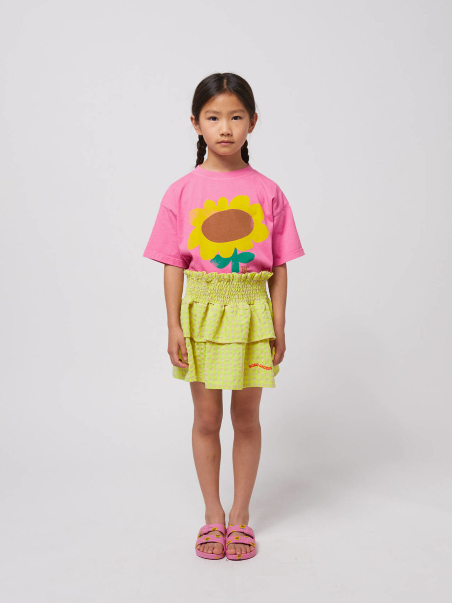 BOBO CHOSES | Vichy ruffle skirt MULTICOLOR