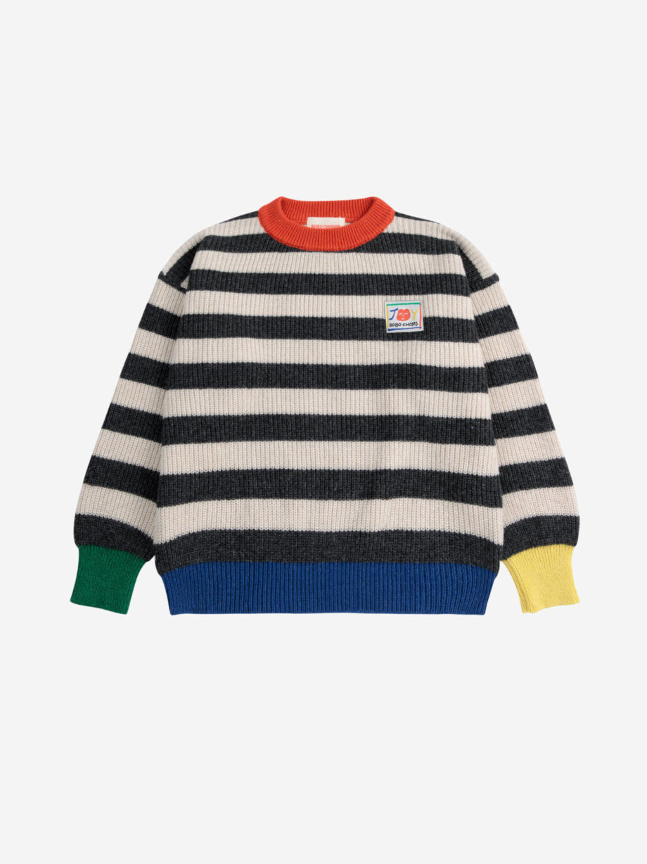 BOBO CHOSES | Smiling stripes jumper MULTICOLOR