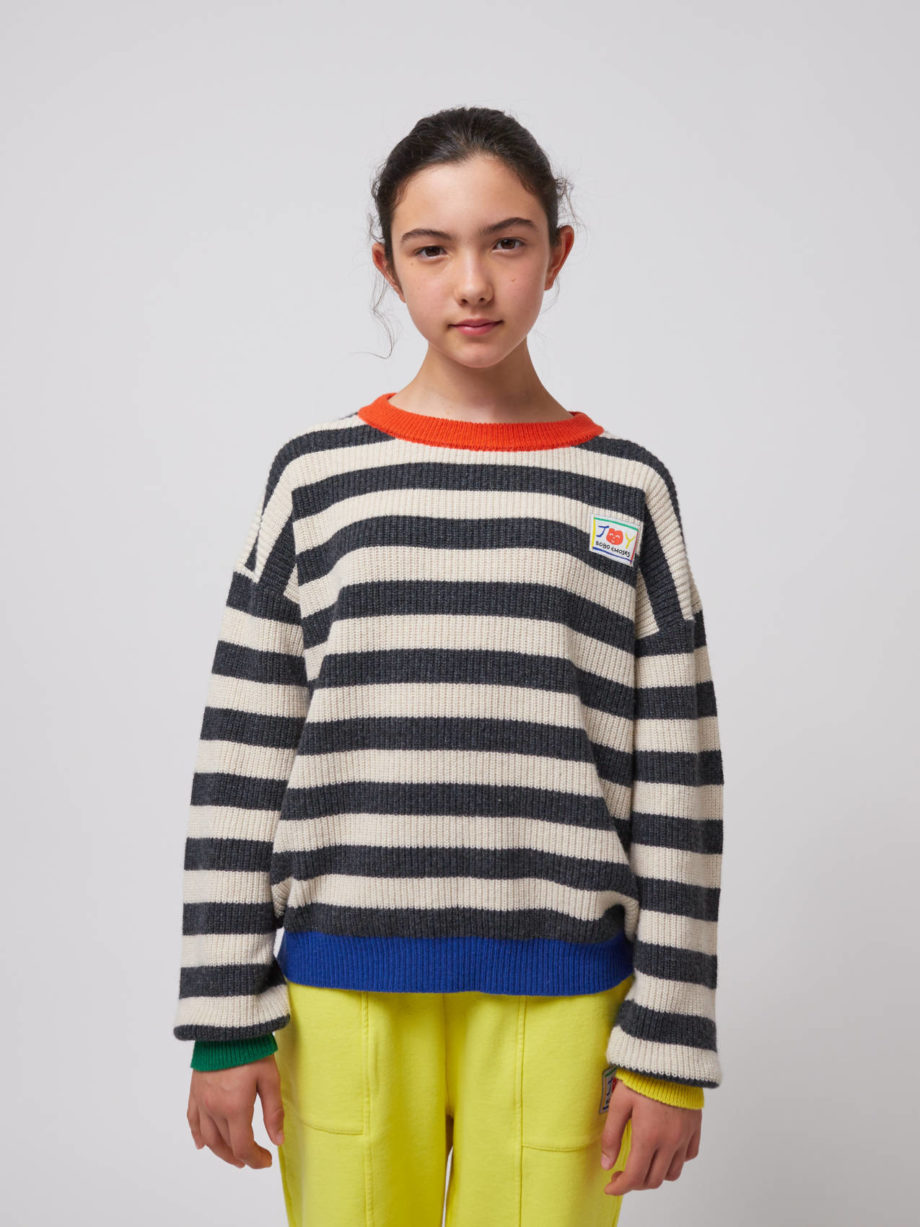 BOBO CHOSES | Smiling stripes jumper MULTICOLOR
